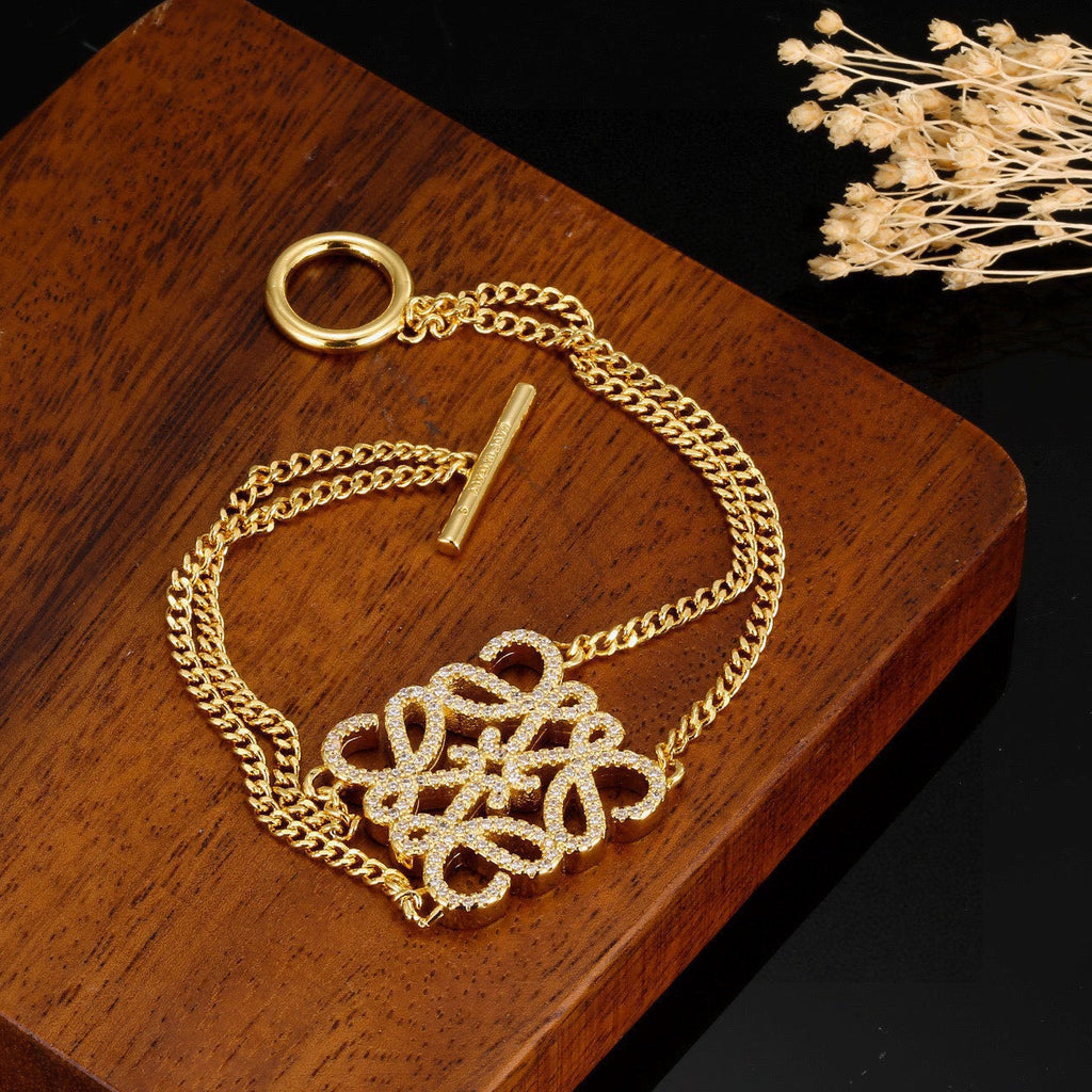 Loewe Gold-Tone Anagram Chain Bracelet - product image 4