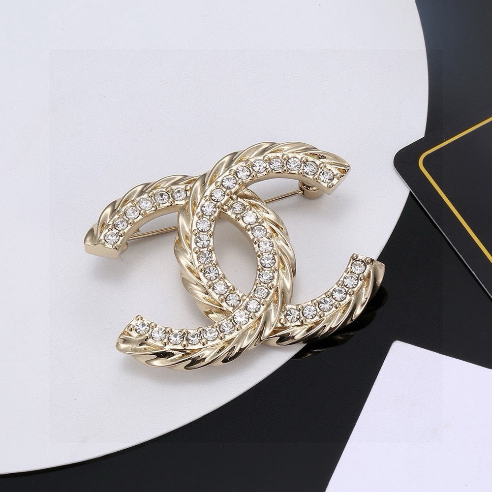 Chanel Crystal Accent Brooch - album image 2