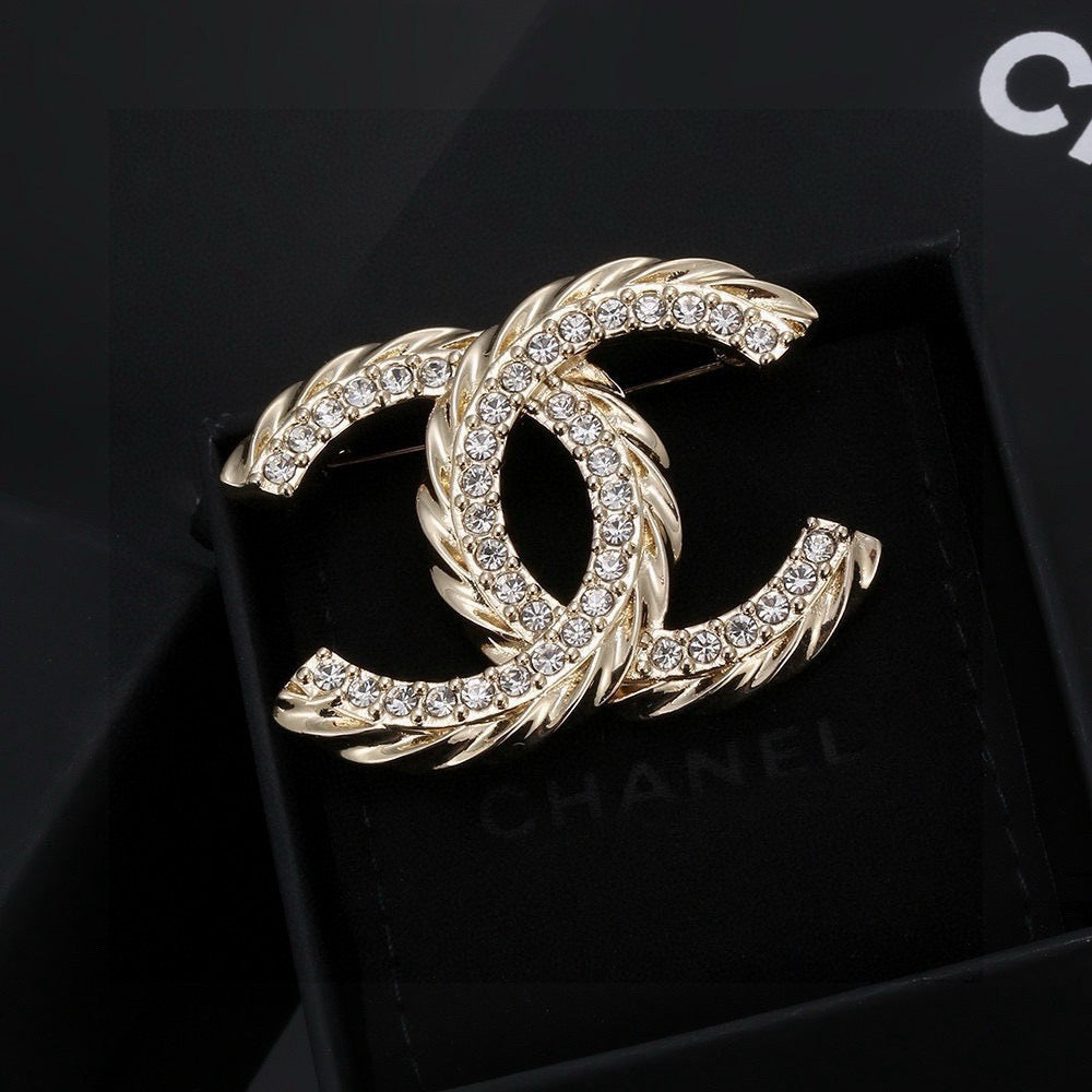 Chanel Crystal Accent Brooch - album image 1