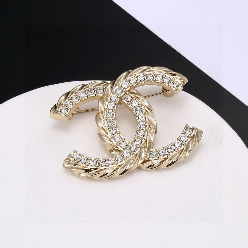 Chanel Crystal Accent Brooch - album image 3