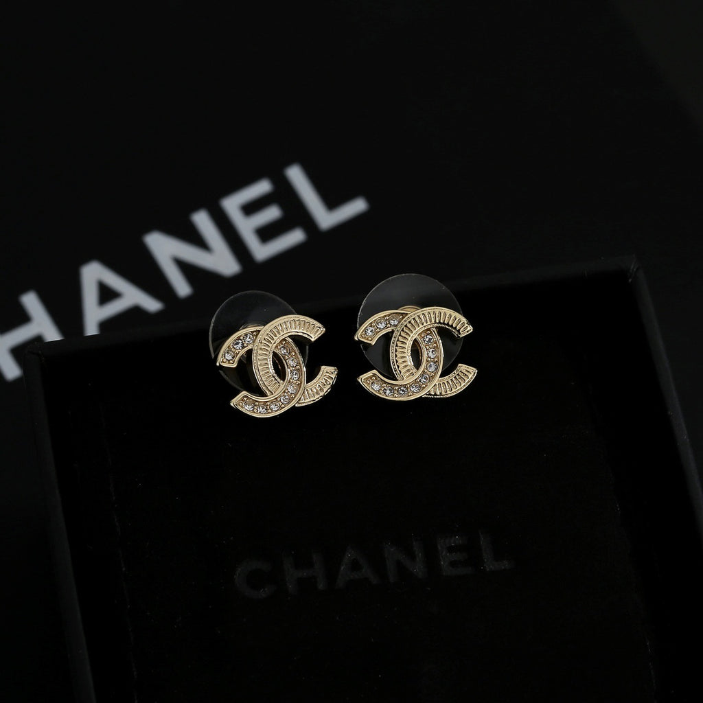 Chanel Gold-Tone Earrings - album image 4