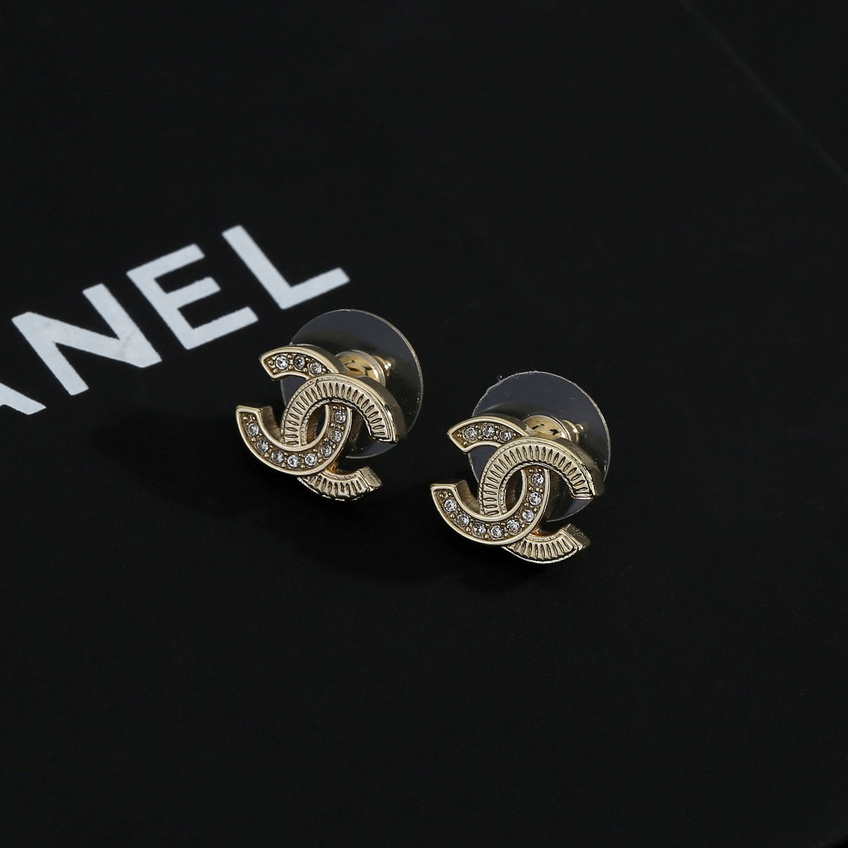Chanel Gold-Tone Earrings - album image 1