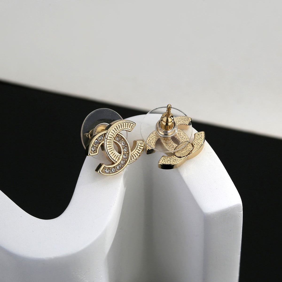 Chanel Gold-Tone Earrings - album image 6