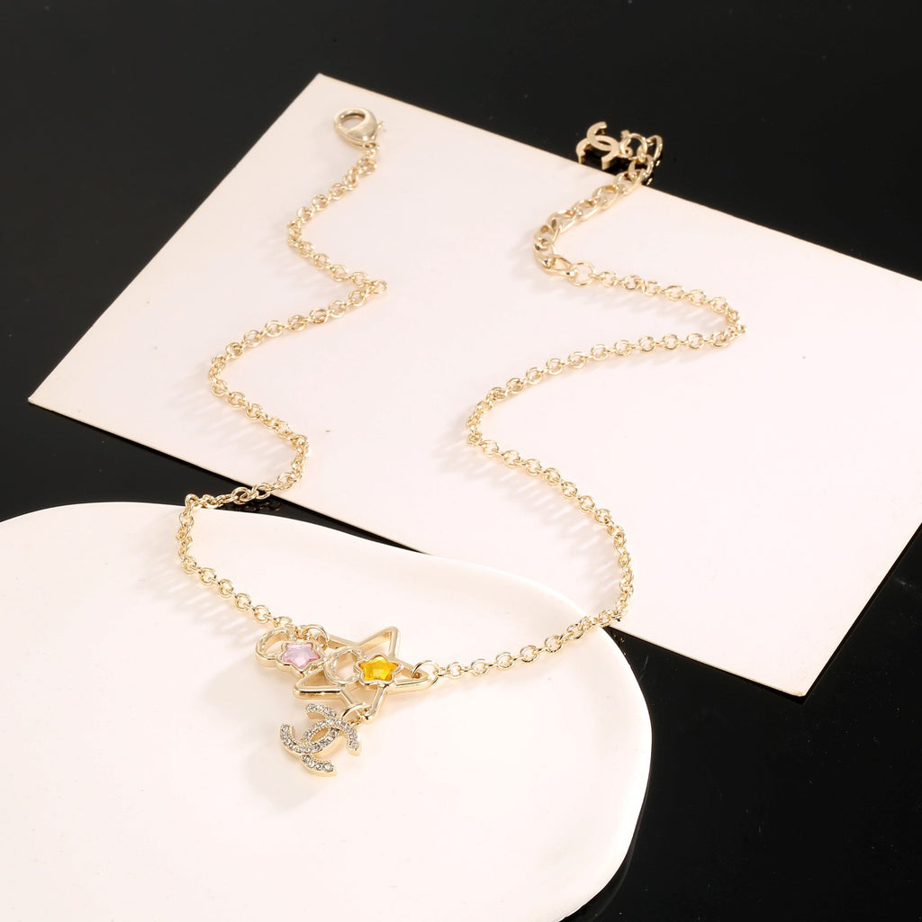 Chanel Interlocking C Star Necklace - album image 4