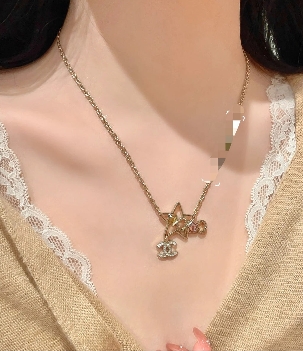 Chanel Interlocking C Star Necklace - album image 3