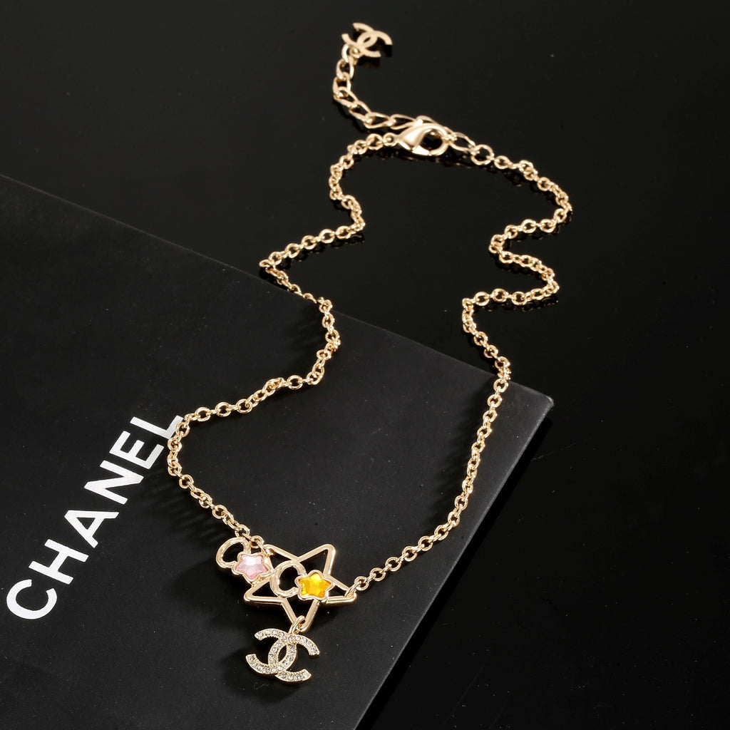 Chanel Interlocking C Star Necklace - album image 2