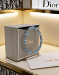Dior Pale Blue Bead Bracelet - product image 1