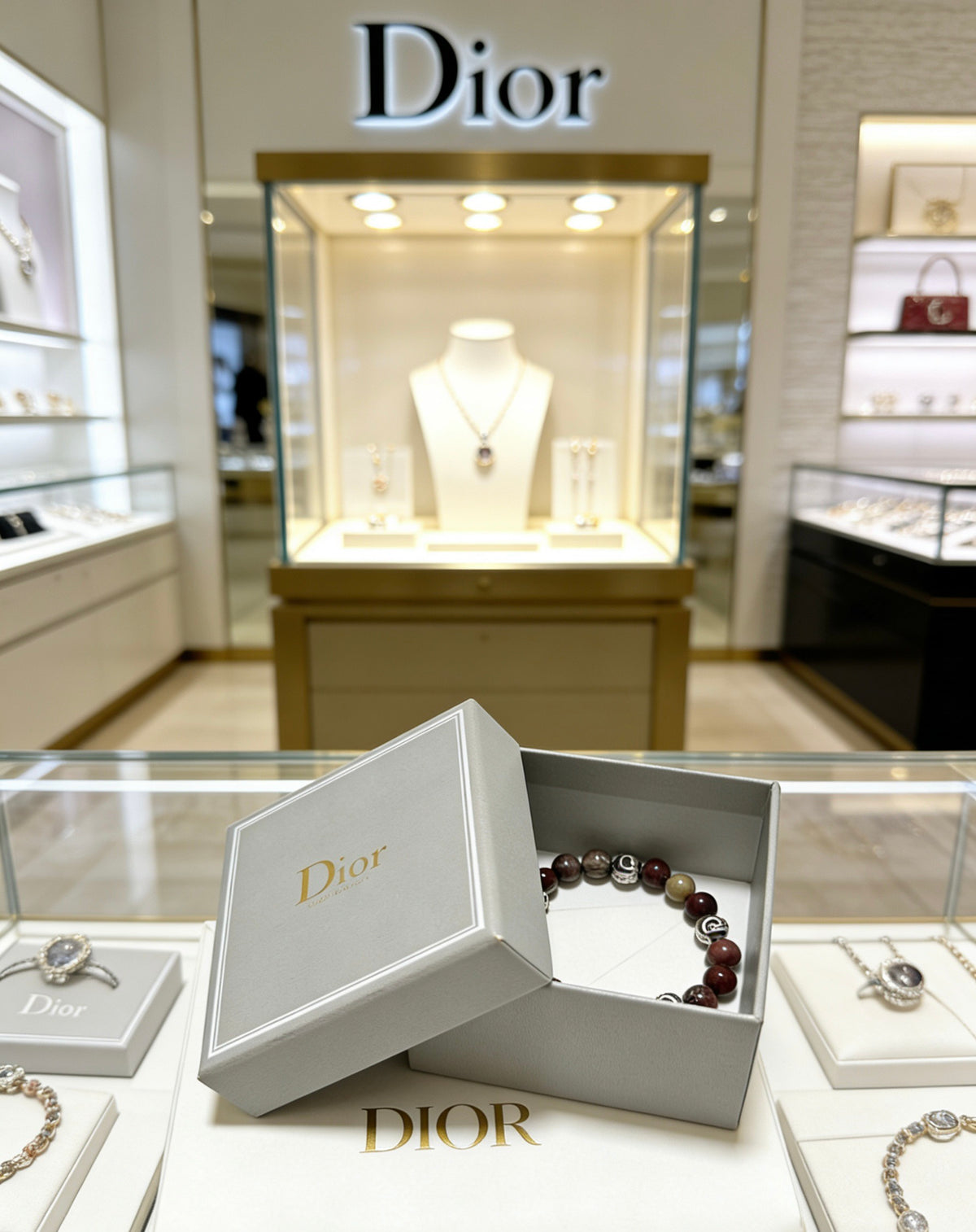 Dior Brown Bead Ornamental Bracelet - product image 5