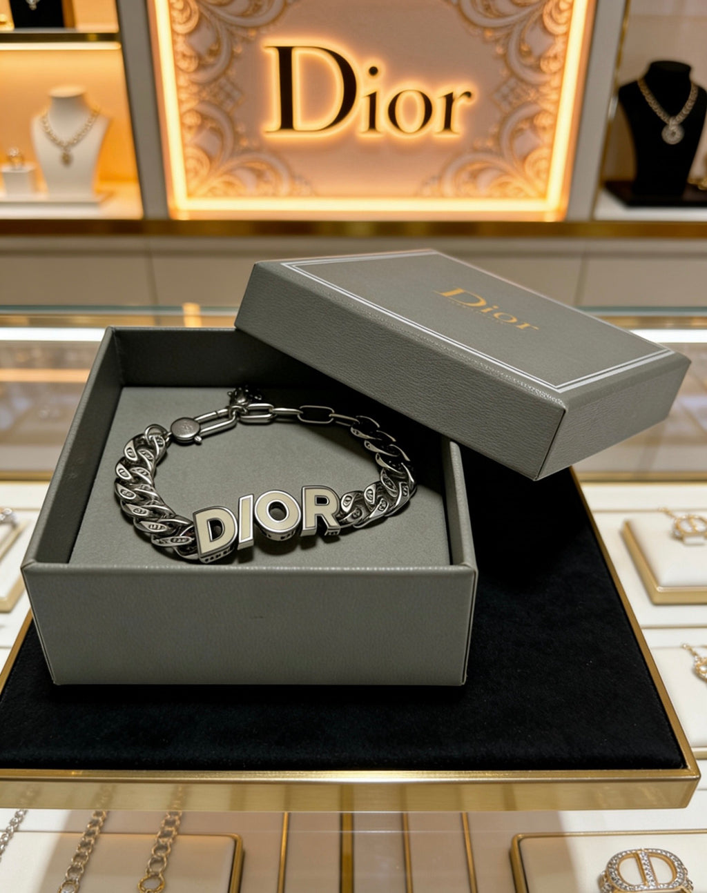 Dior Bright Letter Chain Bracelet - product image 3