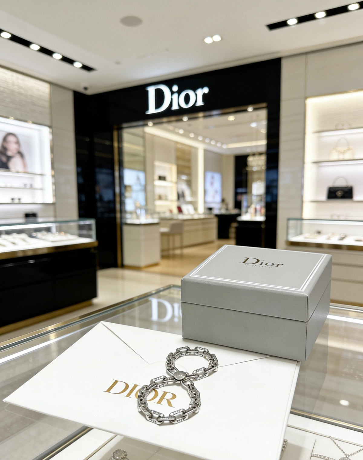 Dior Light Silver-Tone Link Bracelet - product image 5