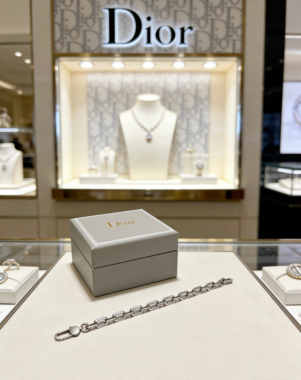 Dior Light Silver-Tone Link Bracelet - product image 3