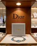 Dior Blue Medallion Chain Bracelet - product image 1