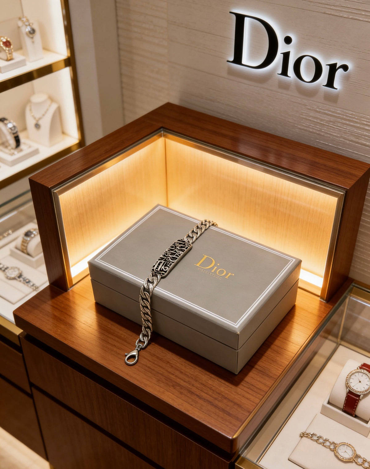 Dior Oval Plate Chain Bracelet - product image 7