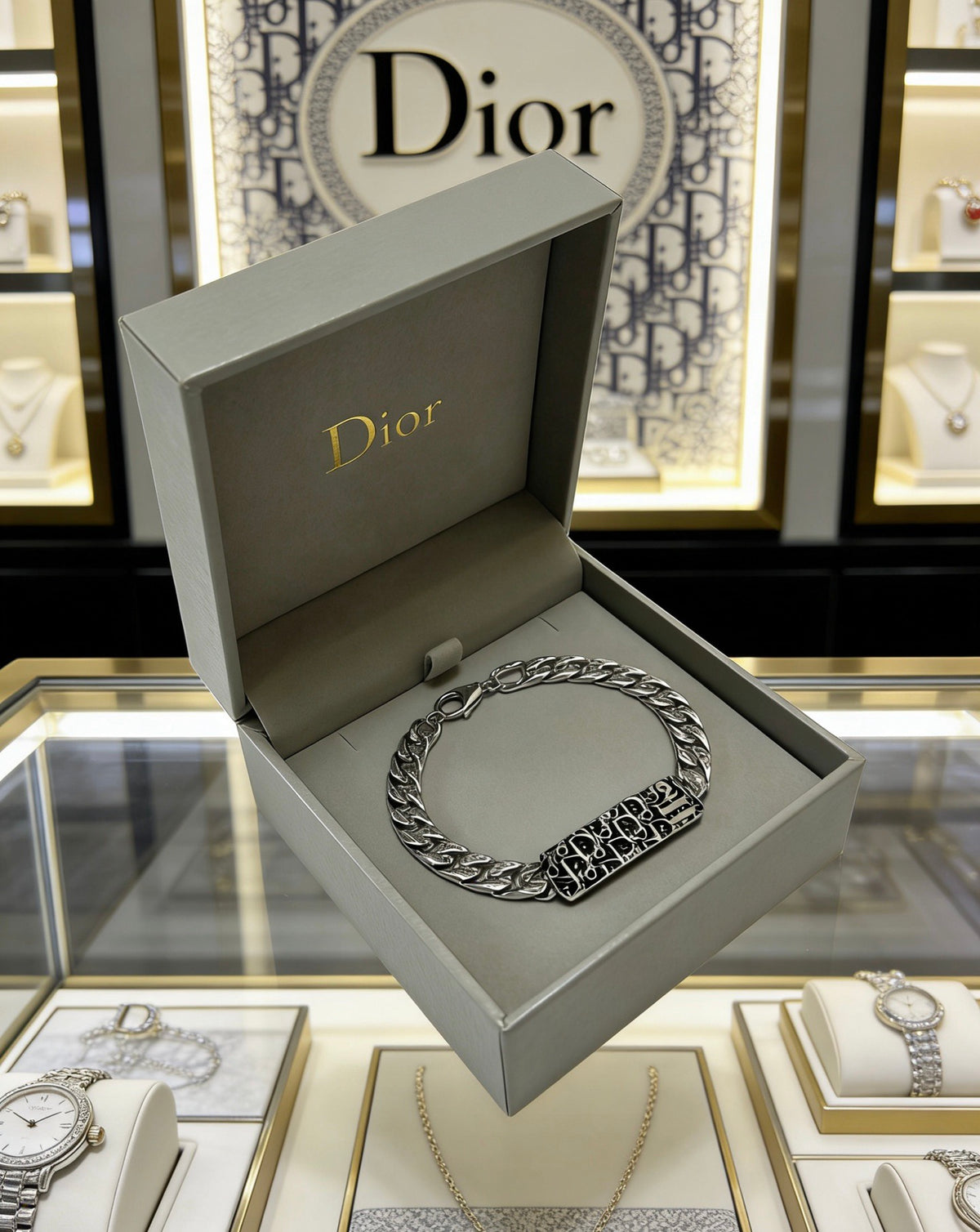 Dior Oval Plate Chain Bracelet - product image 4