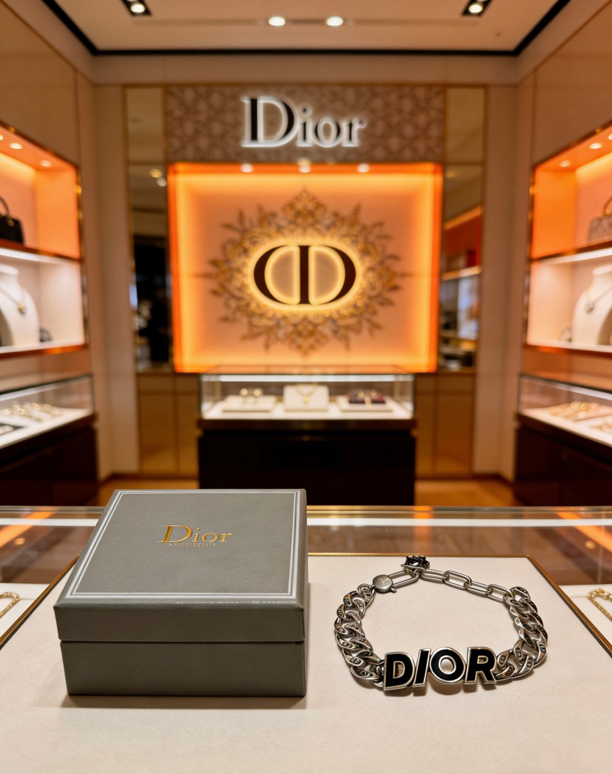 Dior Dark Letter Chain Bracelet - product image 4