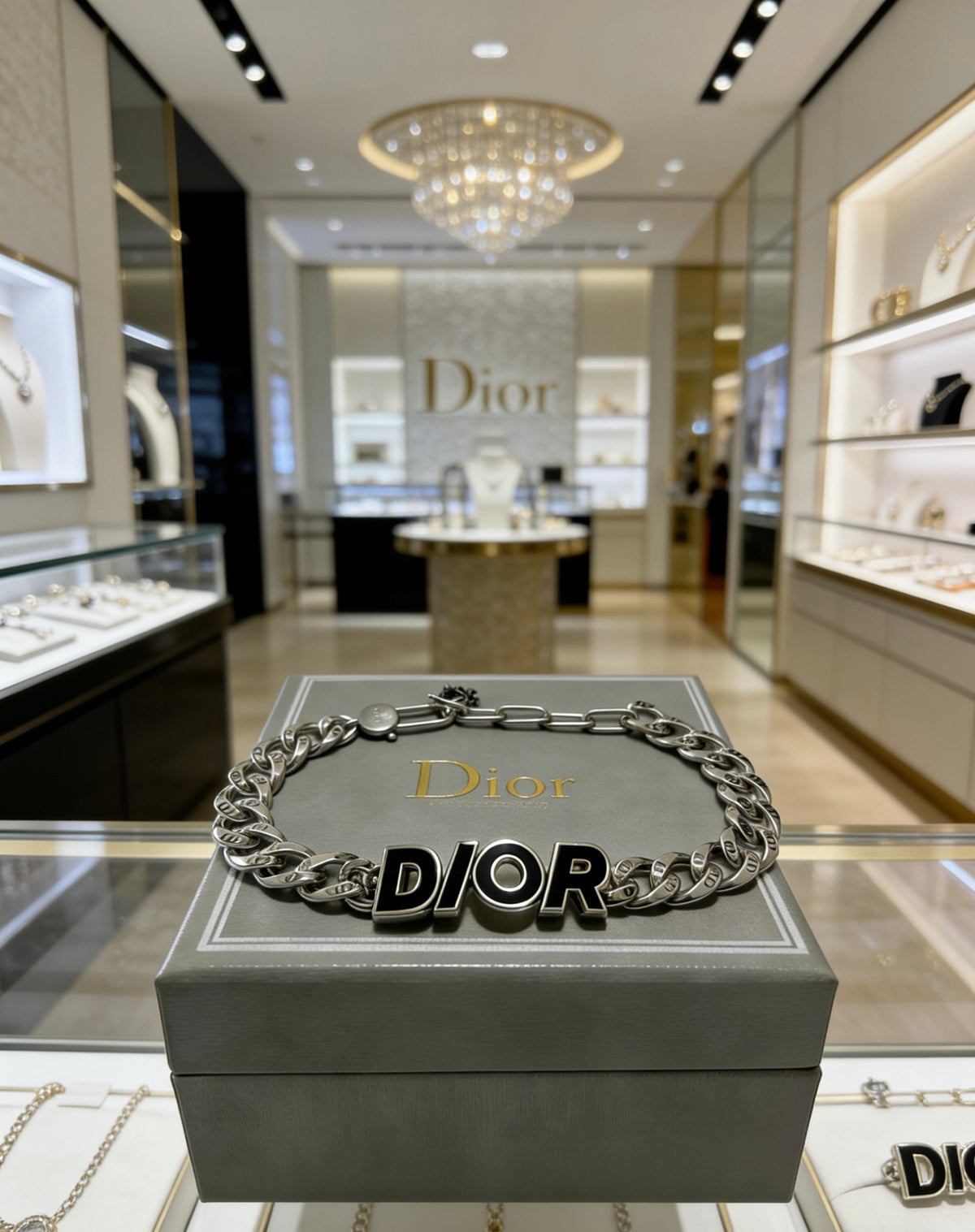 Dior Dark Letter Chain Bracelet - product image 6