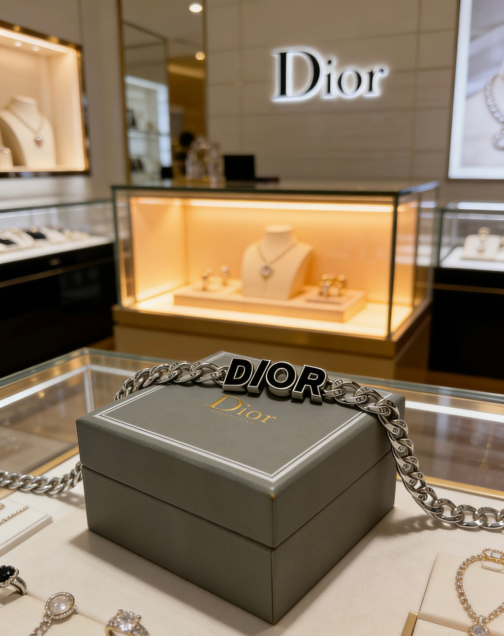 Dior Dark Letter Chain Bracelet - product image 7