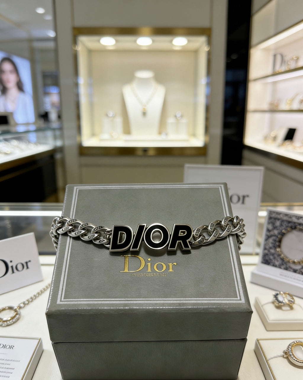 Dior Dark Letter Chain Bracelet - product image 3