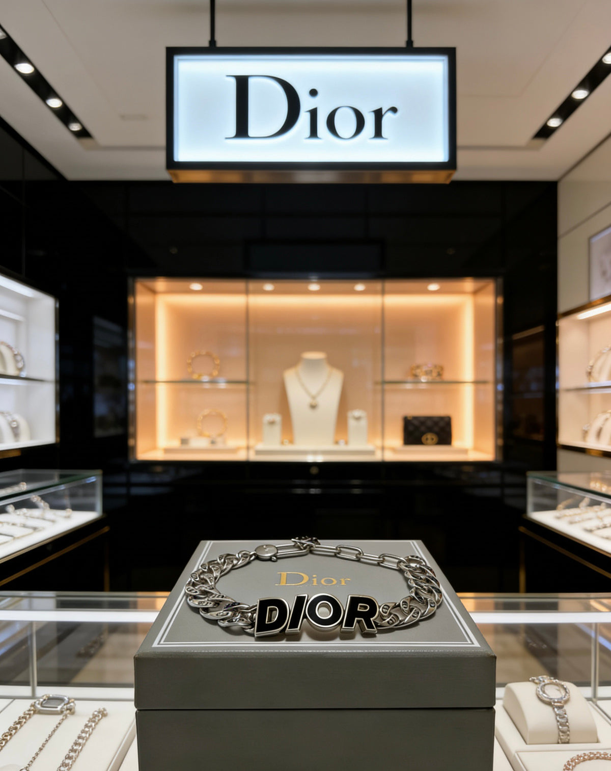 Dior Dark Letter Chain Bracelet - product image 8