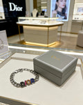 Dior Multicolor Medallion Chain Bracelet - product image 1