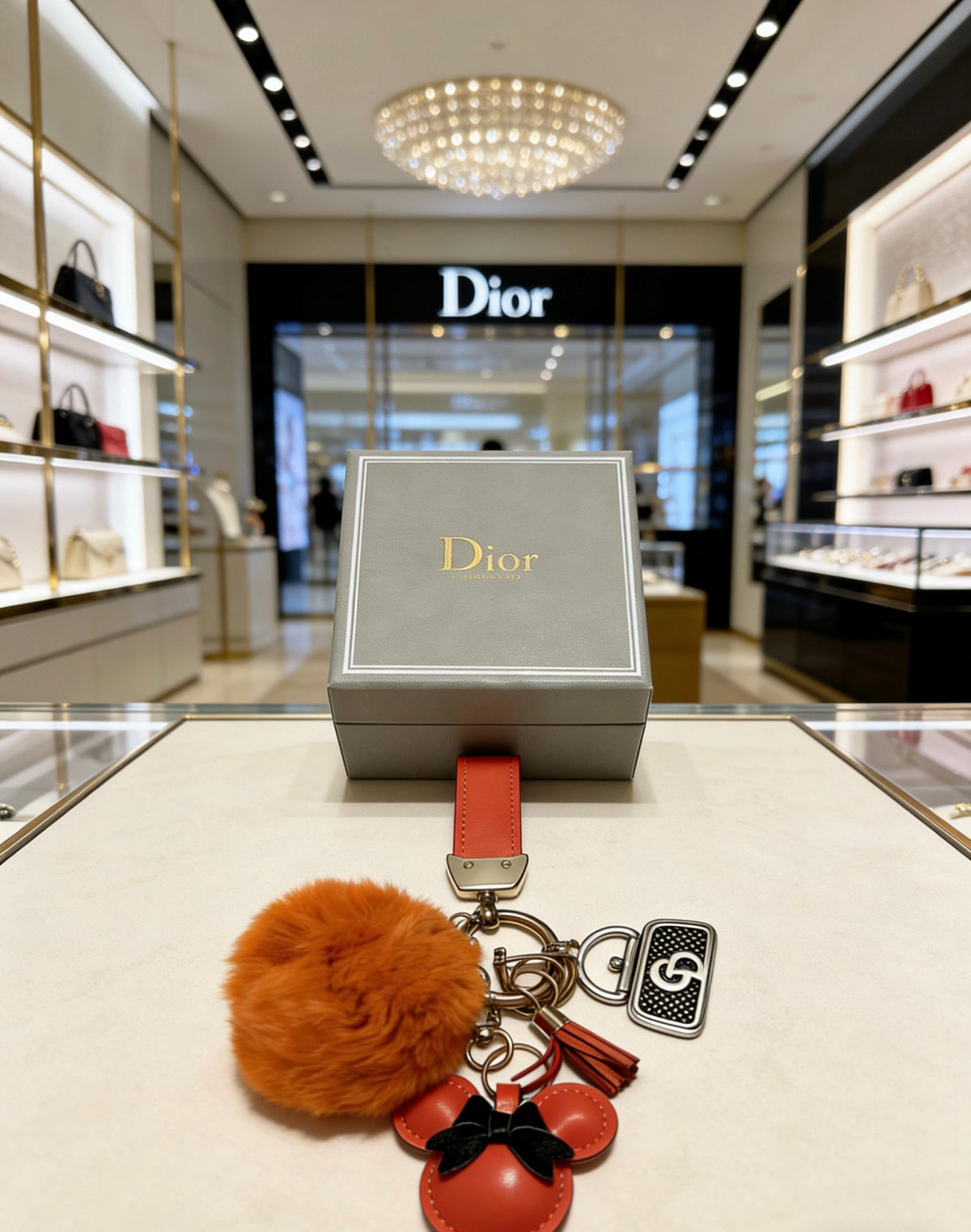 Dior Red Character Bag Charm - product image 5