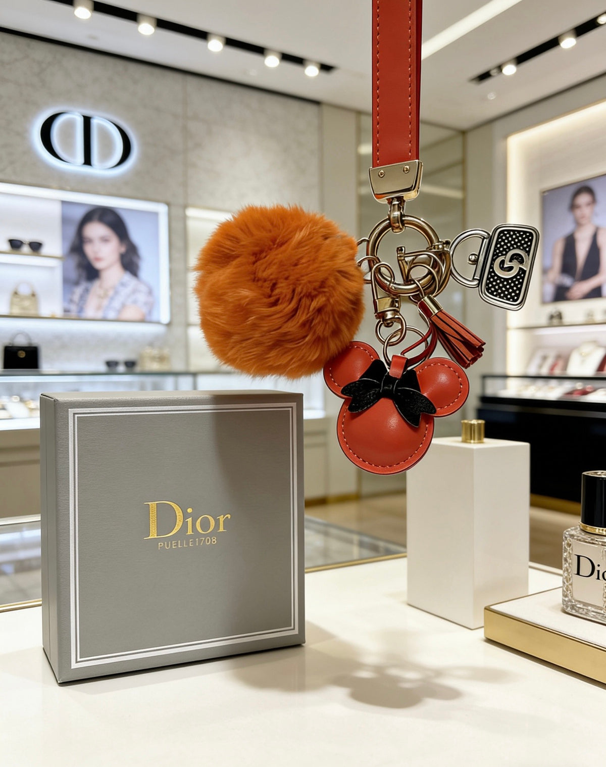 Dior Red Character Bag Charm - product image 6