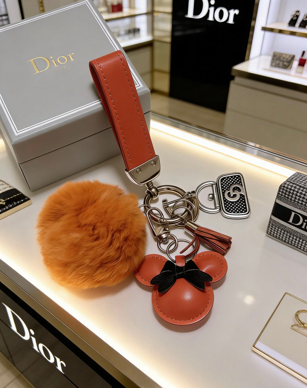 Dior Red Character Bag Charm - product image 4
