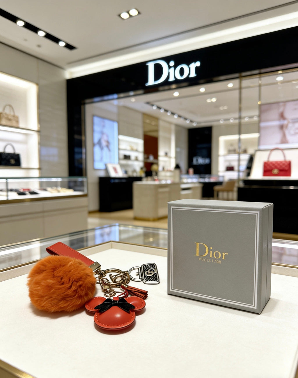 Dior Red Character Bag Charm - product image 7