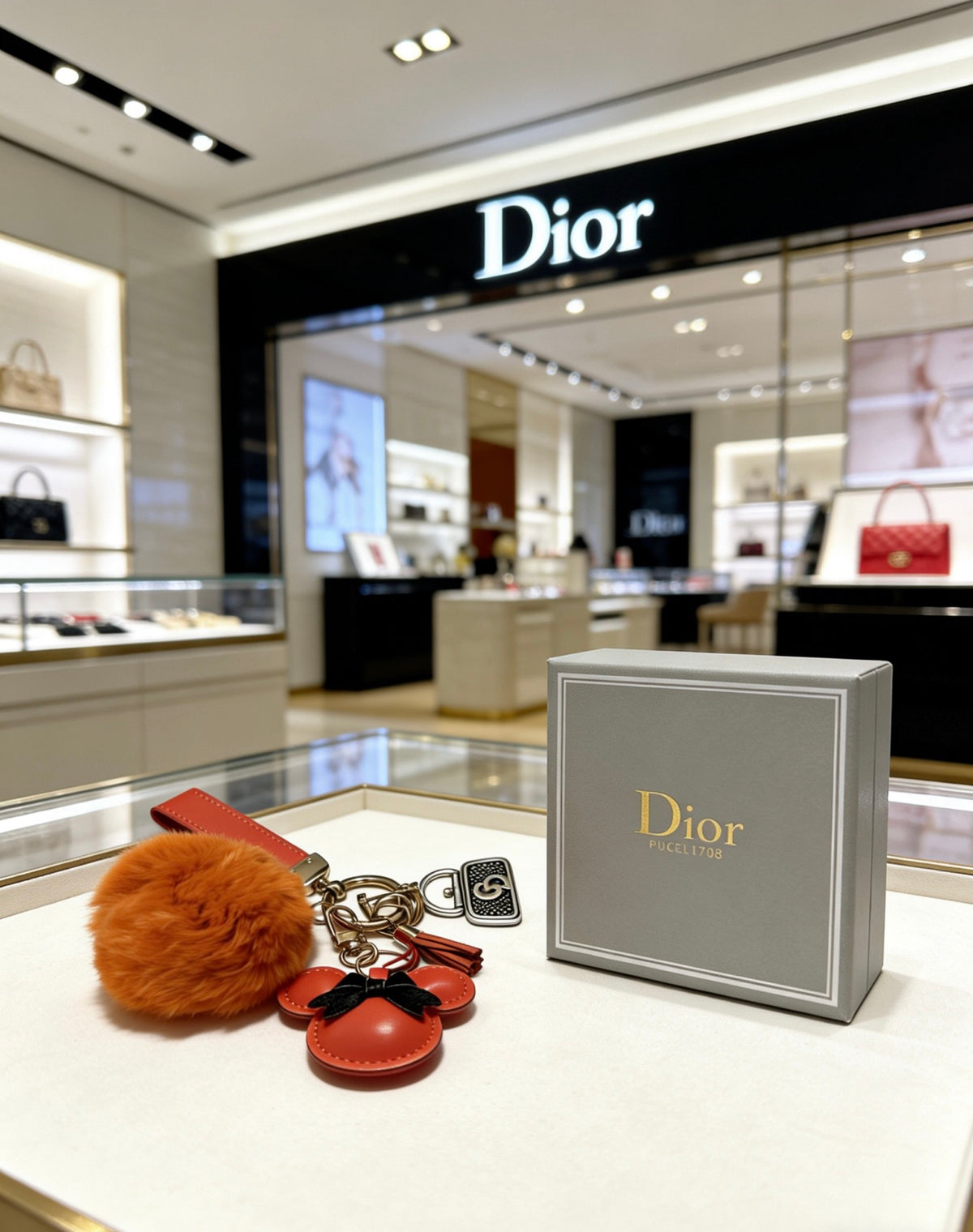 Dior Red Character Bag Charm - product image 7
