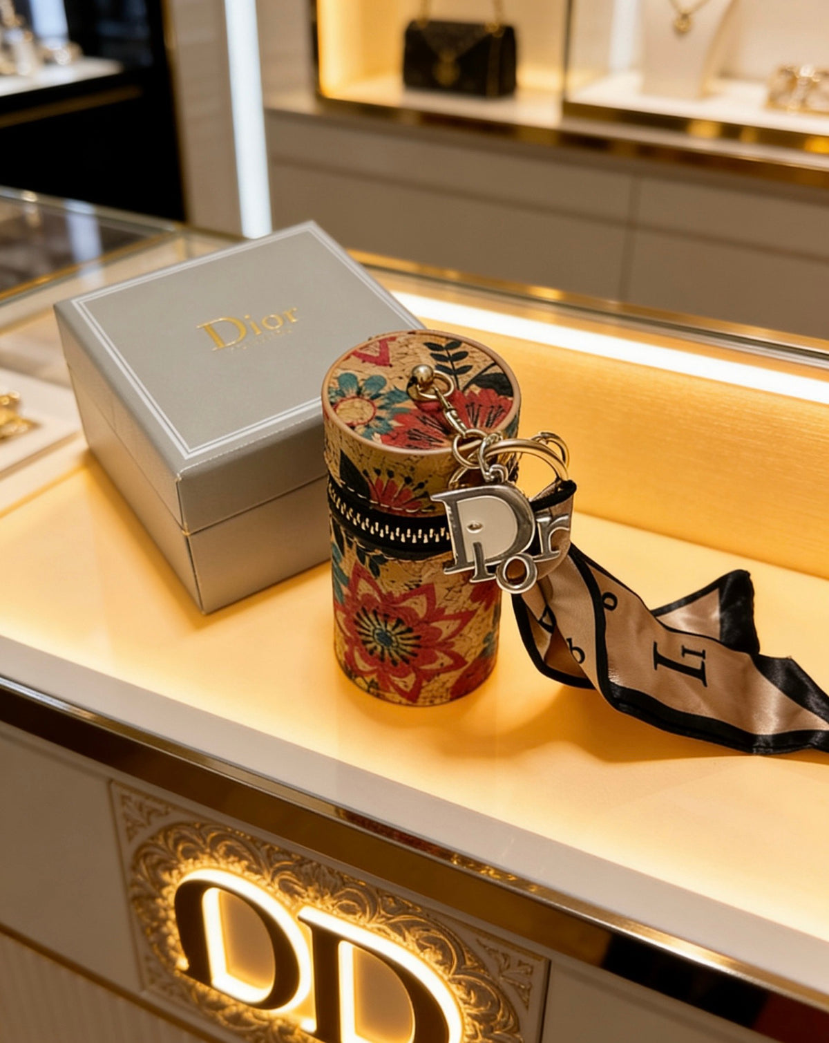 Dior Patterned Strap Keychain - product image 5