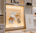 Dior White Rabbit Charm Keychain - product image 1