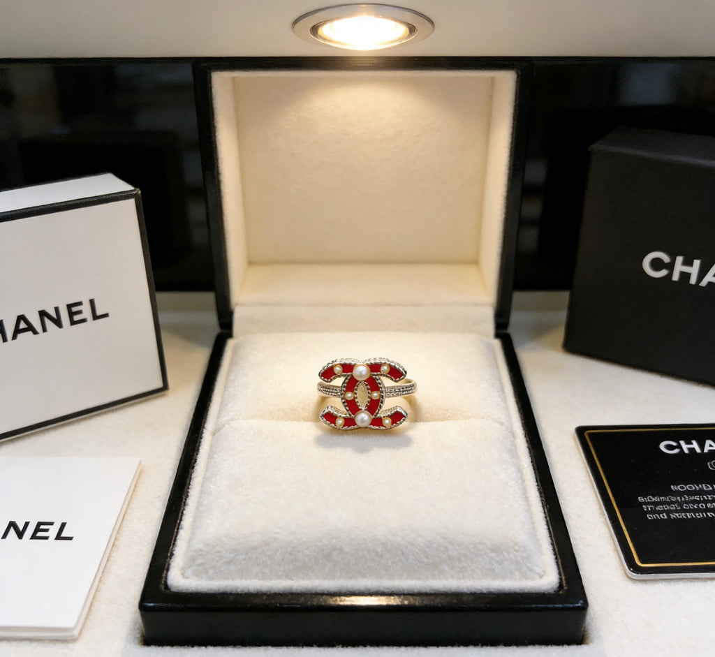 Chanel Pearl Ring - album image 2