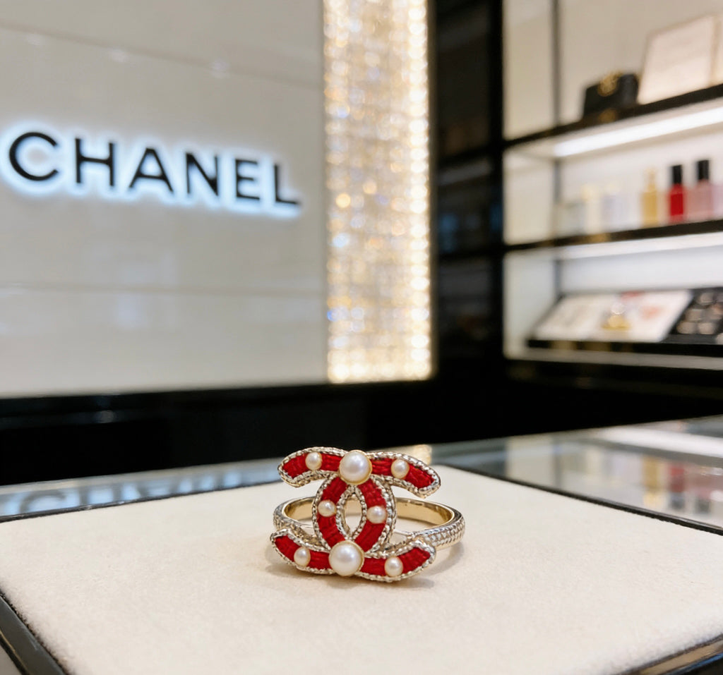Chanel Pearl Ring - album image 4