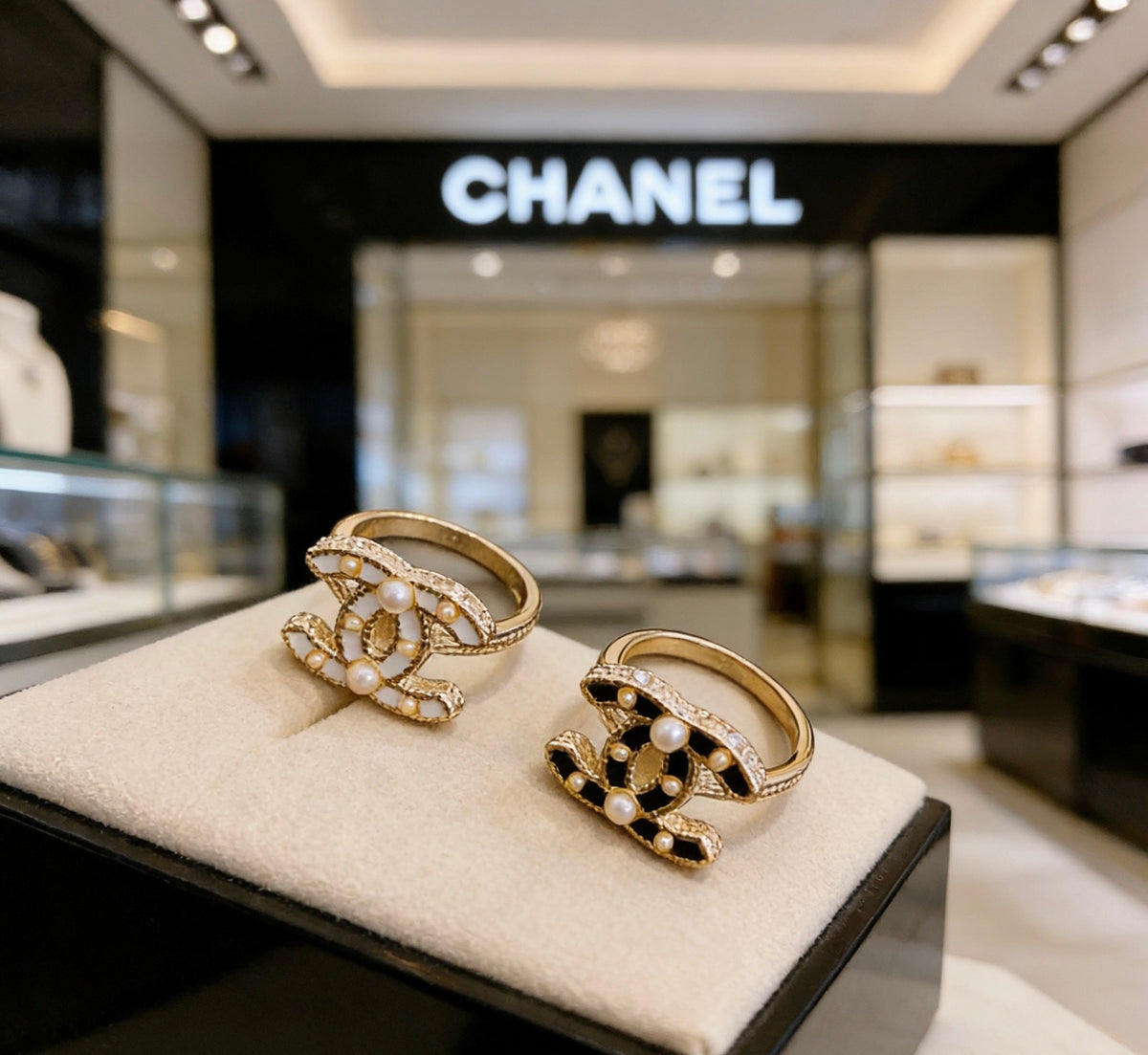Chanel Pearl Ring - album image 2