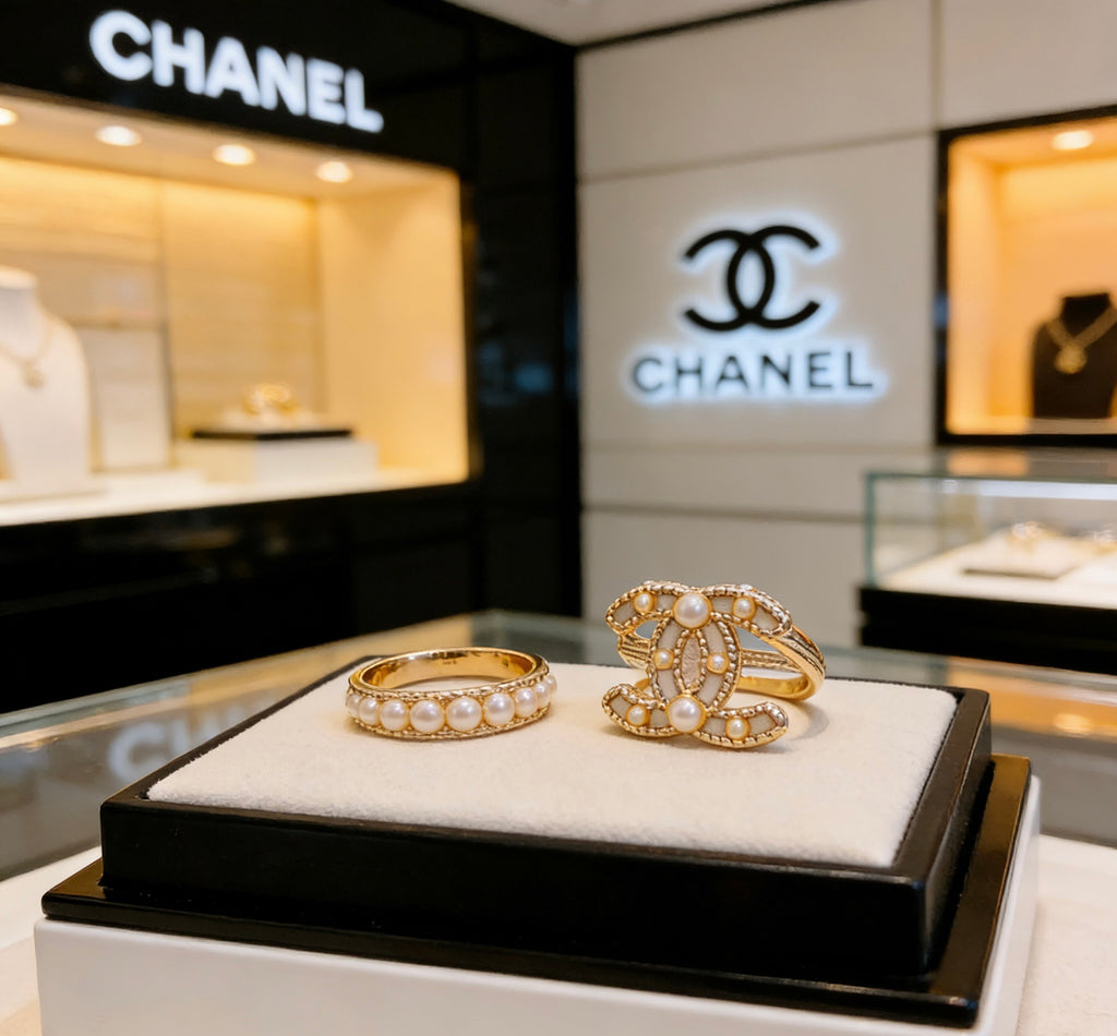 Chanel Pearl Ring - album image 3