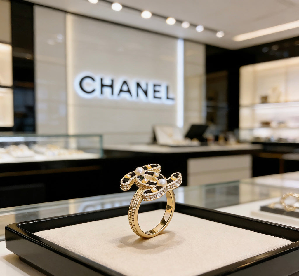 Chanel Pearl Ring - album image 6