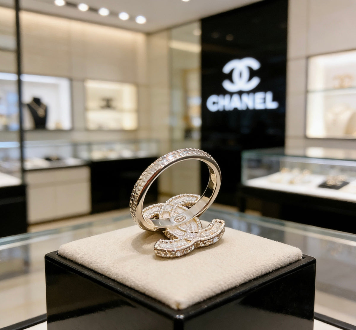 Chanel Pearl Ring - album image 4