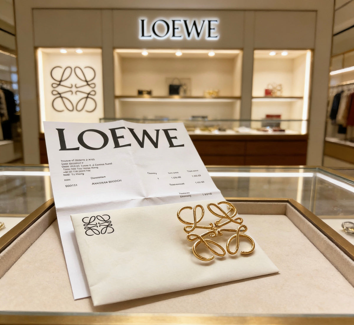 Loewe Open Anagram Brooch - product image 13