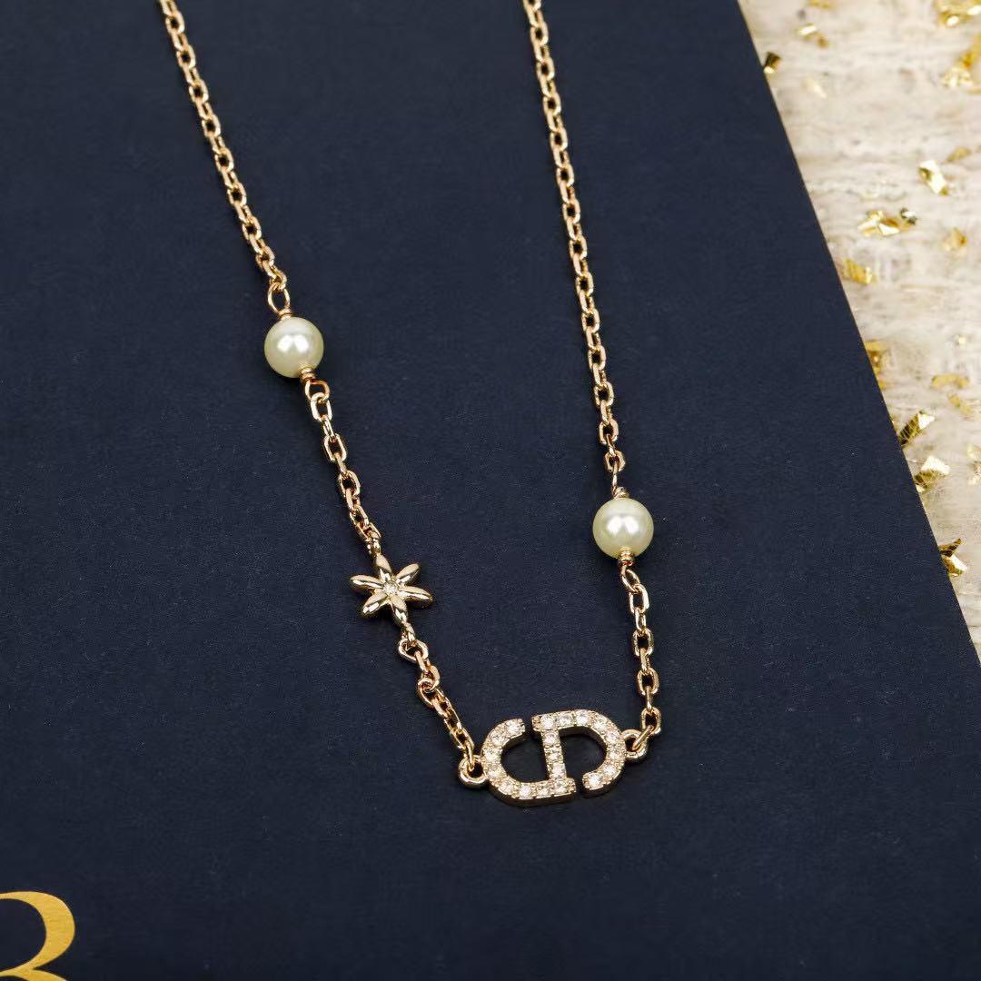 Dior CD Bead-Station Necklace - product image 3