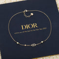 Dior CD Bead-Station Necklace - product image 1