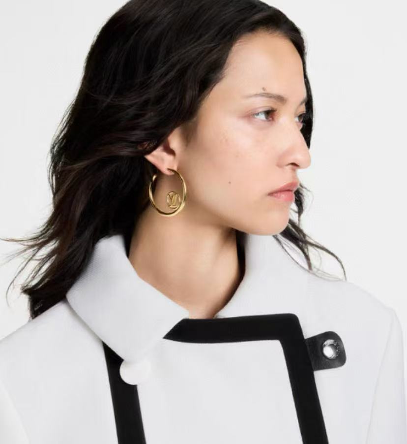 Louis Vuitton LV Letter Stud Earrings - album image 3