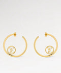 Louis Vuitton LV Letter Stud Earrings - album image 1