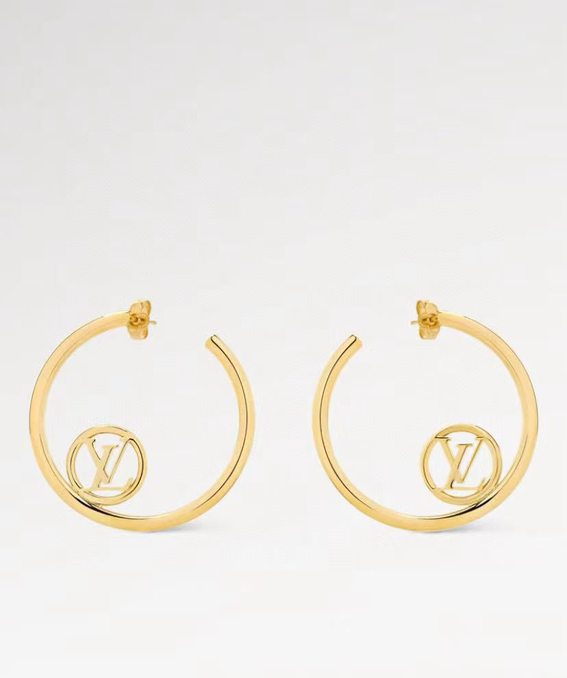 Louis Vuitton LV Letter Stud Earrings - album image 1