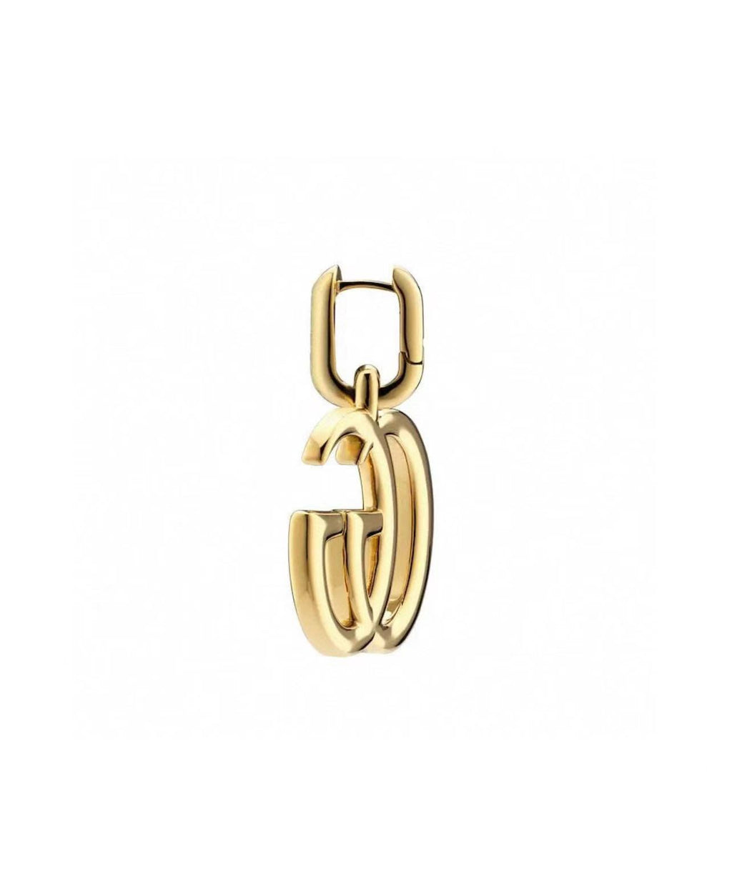 Gucci Interlocking G Drop Earrings in Gold and Silver Tones - album image 4