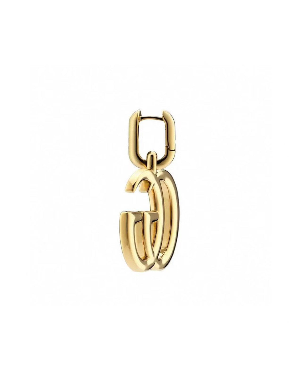 Gucci Interlocking G Drop Earrings in Gold and Silver Tones - album image 4
