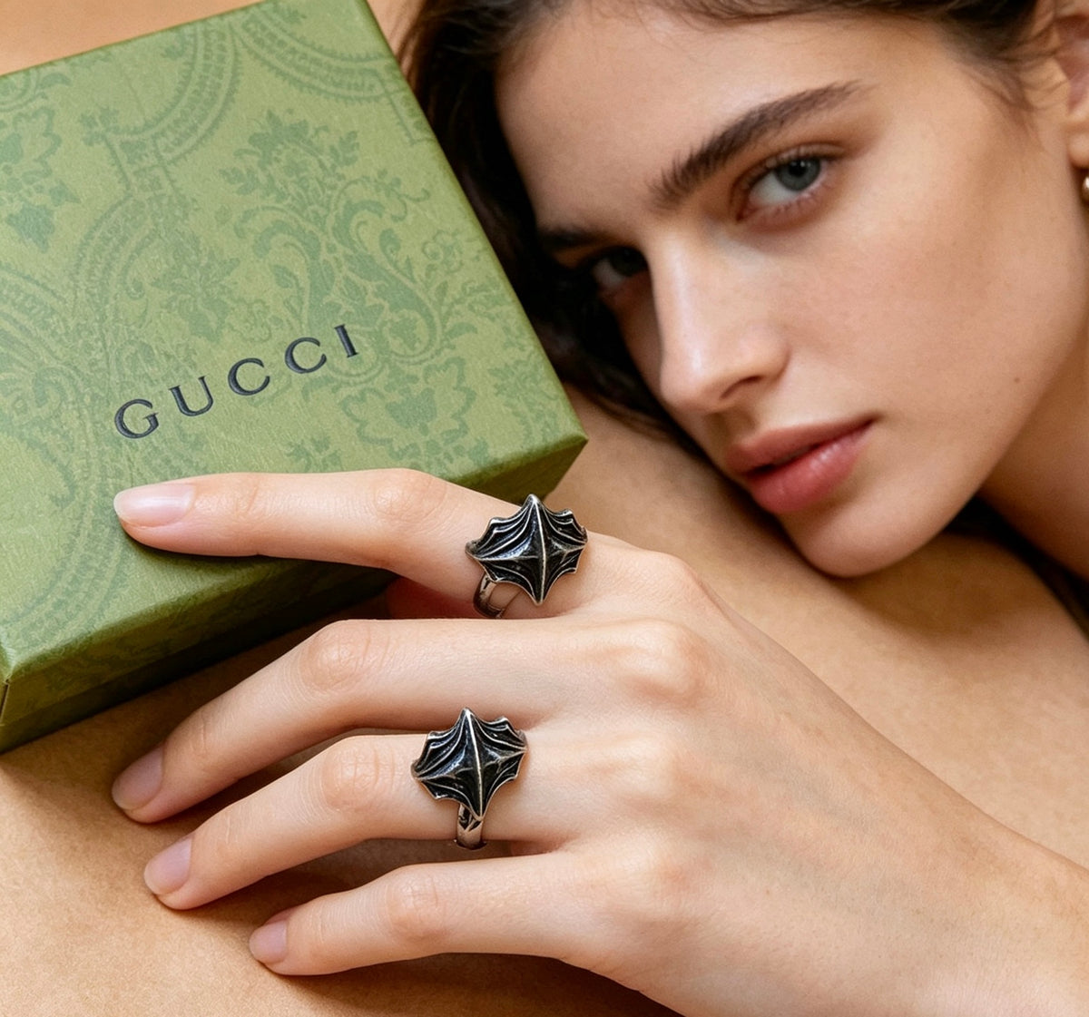 Gucci Anger Forest Interlocking G Ring - album image 6