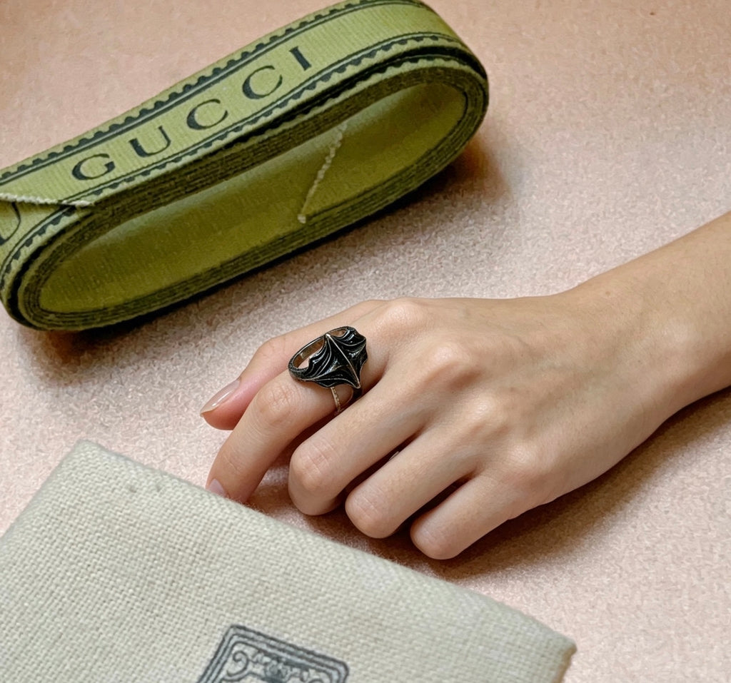 Gucci Anger Forest Interlocking G Ring - album image 3