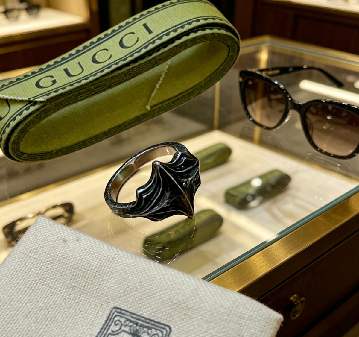 Gucci Anger Forest Interlocking G Ring - album image 2