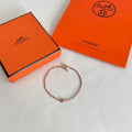 Hermès Rose Gold-Tone Slim-Link Bracelet - album image 1