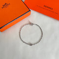 Hermès Silver-Tone Fine-Chain Bracelet - album image 1